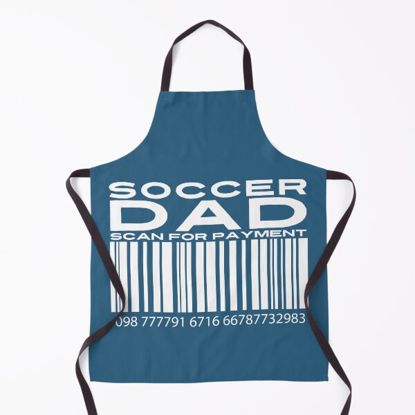 Item preview, Soccer Dad Scan For Payment | Soccer Dad | Soccer Support | Soccer Family | Barcode (Black Lettering Available) designed and sold by Wavecrest Wearables.