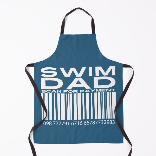 Item preview, Swim Dad Scan For Payment | Swim Parents | Swim Meet | Swim Dad | Barcode (Black Lettering Available) designed and sold by Wavecrest Wearables.