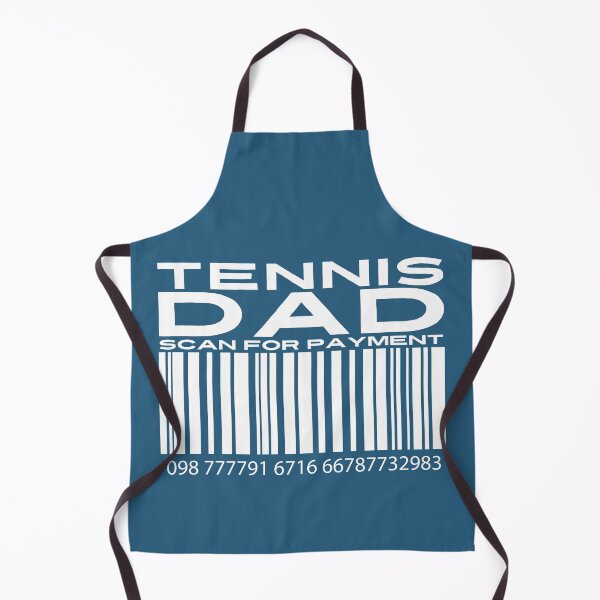 Item preview, Tennis Dad Scan For Payment | Tennis Parents | Competition Tennis | Tennis Dad | Barcode (Black Lettering Available) designed and sold by Wavecrest Wearables.
