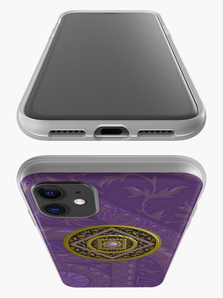 Alternate view of Sagittarius Mandala iPhone Case & Cover