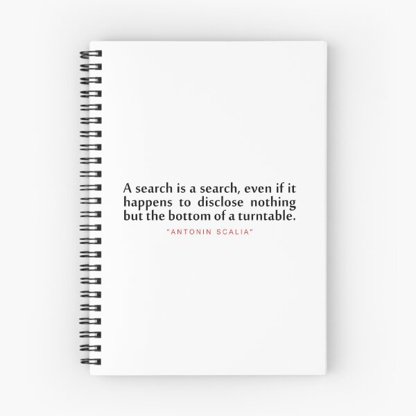 Item preview, A search is..."Antonin Scalia" Inspirational Quote designed and sold by ColorQuote.