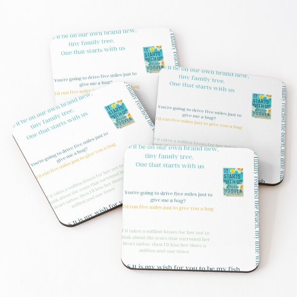 Item preview, It Starts With Us Quotes and Book Bundle designed and sold by selmaal.