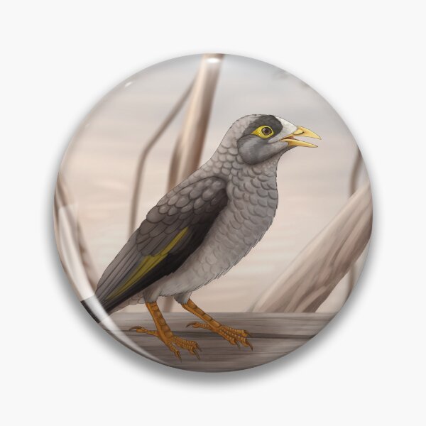 Item preview, Noisy Miner designed and sold by DragonArtist15.