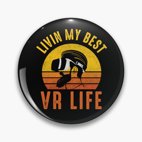 Item preview, Loving VR Life Bearded Uncle Virtual Reality Gift For A VR Lover designed and sold by DadJokeDescript.
