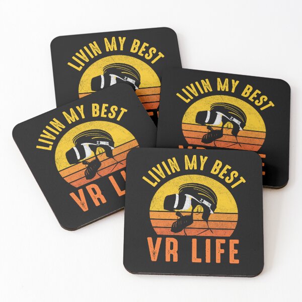 Item preview, Loving VR Life Bearded Uncle Virtual Reality Gift For A VR Lover designed and sold by DadJokeDescript.