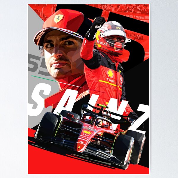 Sale Sainz | Carlos for Posters Redbubble