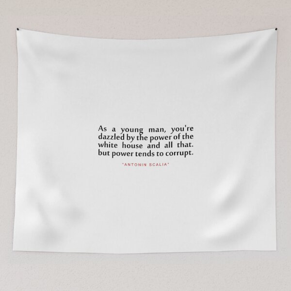 Item preview, As a young man..."Antonin Scalia" Inspirational Quote designed and sold by ColorQuote.