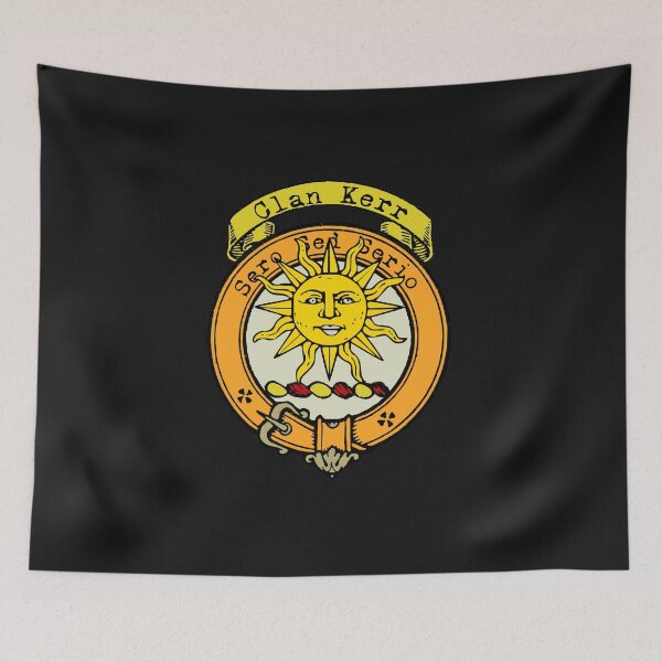 Item preview, Kerr Clan Surname crest designed and sold by BagTown Clans.