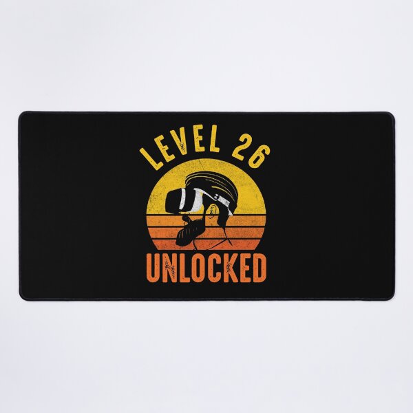 Item preview, Level 26 Unlocked Birthday Dad VR Gamer Fathers Day Gift Virtual Reality designed and sold by DadJokeDescript.
