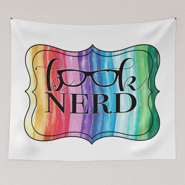 Item preview, Book Nerd designed and sold by Drawntothepages.