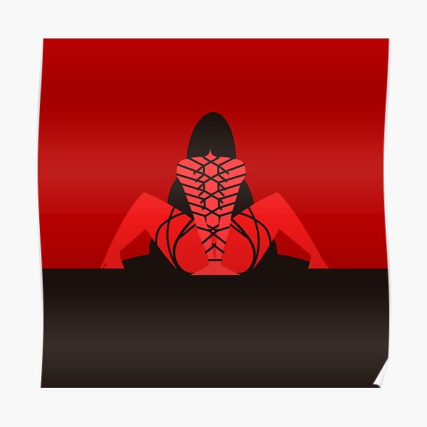 shibari bondage girl Poster