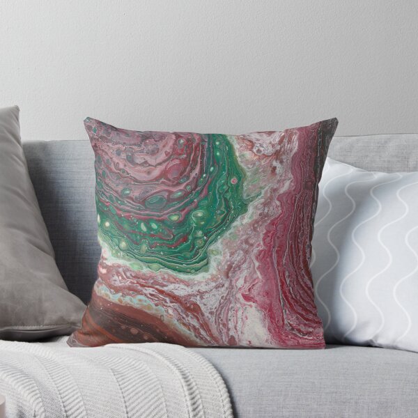Item preview, Christmas Acrylic Pour II designed and sold by paintedkat.