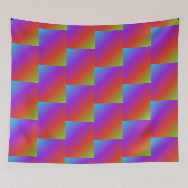 Item preview, Gradient dark blue purple red green ombre striped pattern designed and sold by Designs24U.