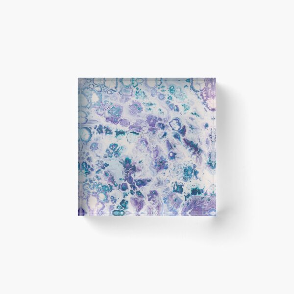 Item preview, Peaking Through Acrylic Pour designed and sold by paintedkat.