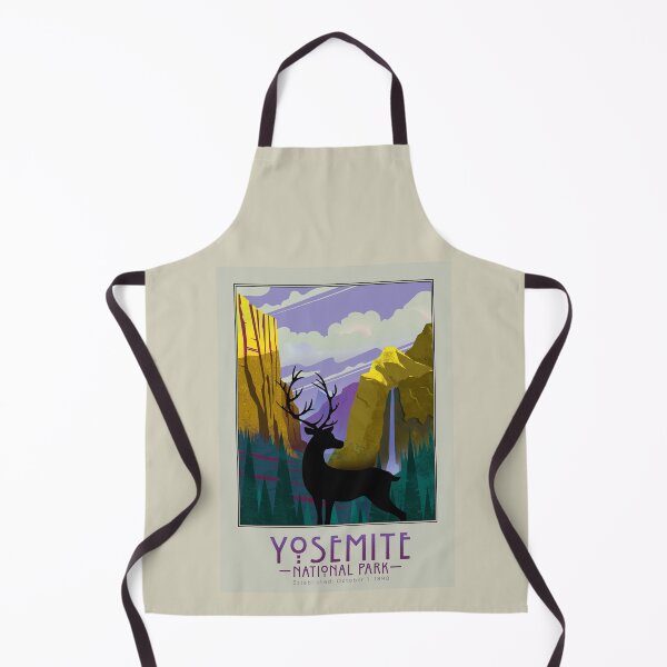 Item preview, Deer in Yosemite National Park Illustration designed and sold by WallGarden.