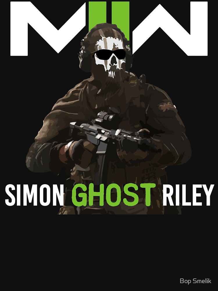 Chibi Simon Ghost Riley Face Funny Call Of Duty Unisex T-Shirt - Teeruto