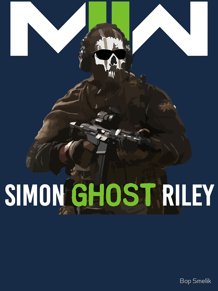 Mw2 Collage Simon Ghost Riley Design Shirt