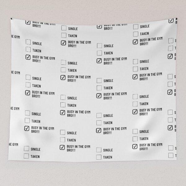 Item preview, BUSY IN THE GYM BRO designed and sold by unclejab.