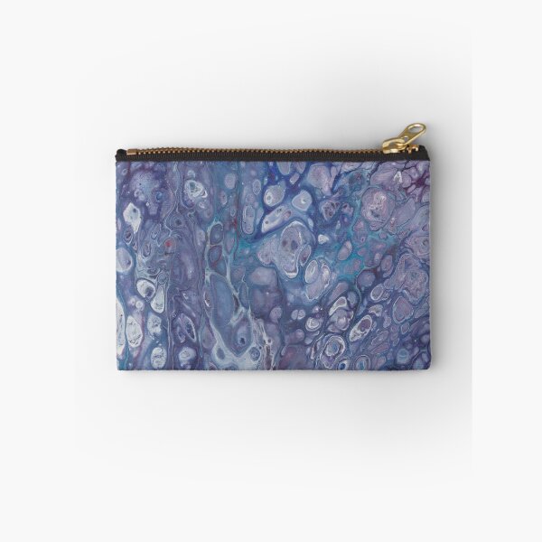 Item preview, Purple Wasteland Acrylic Pour designed and sold by paintedkat.