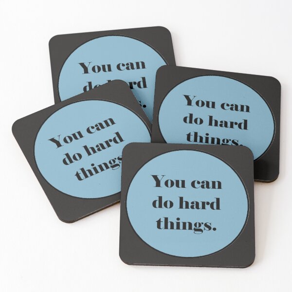Item preview, You Can Do Hard Things designed and sold by Rawestcott.