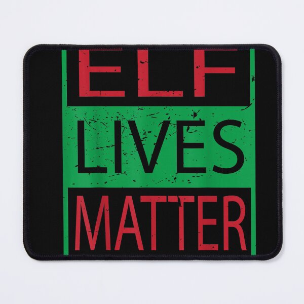 Item preview, Elf Lives Matter humorous ugly christmas shirt Xmas time designed and sold by BreitkreutzRolf.