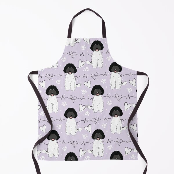 Item preview, LOVE Labradoodle - Black White 2 designed and sold by Lulupainting.