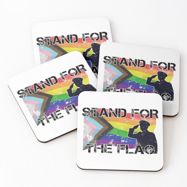 Item preview, Stand For The Flag - LGBT Funny Pride Joke designed and sold by Picket Club.