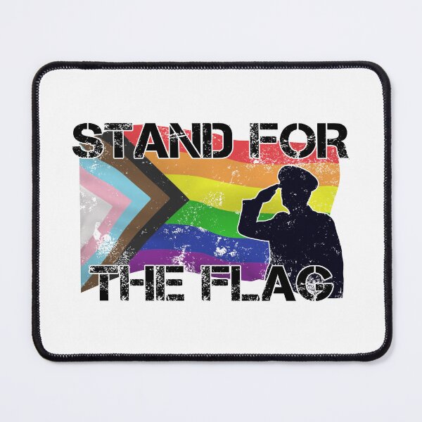 Item preview, Stand For The Flag - LGBT Funny Pride Joke designed and sold by Picket Club.
