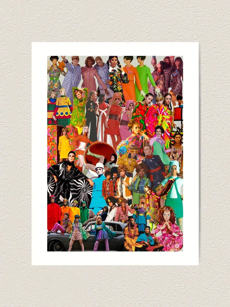 Groovy Fashion Collage