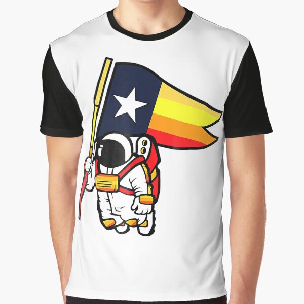 Astronaut Shooting Star Baseball Houston Astros Shirt - Jolly