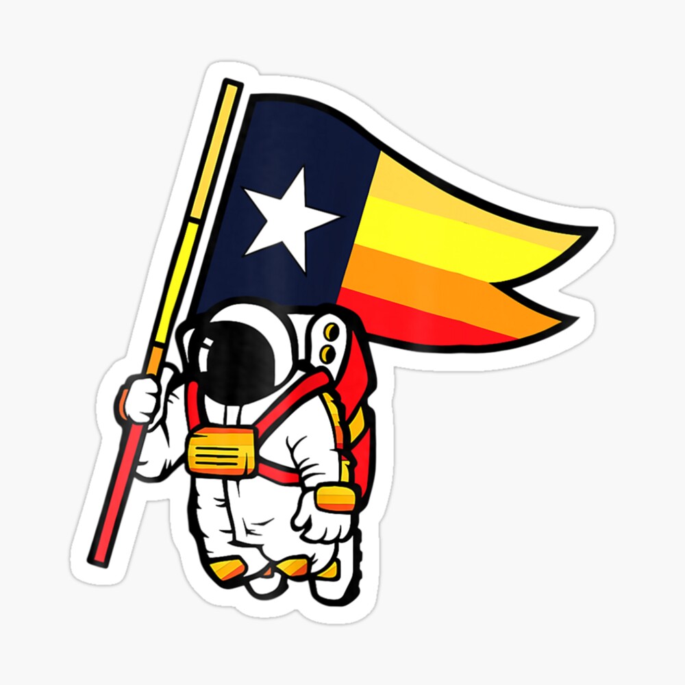 Astronaut Shooting Star Baseball Houston Astros Shirt - Jolly