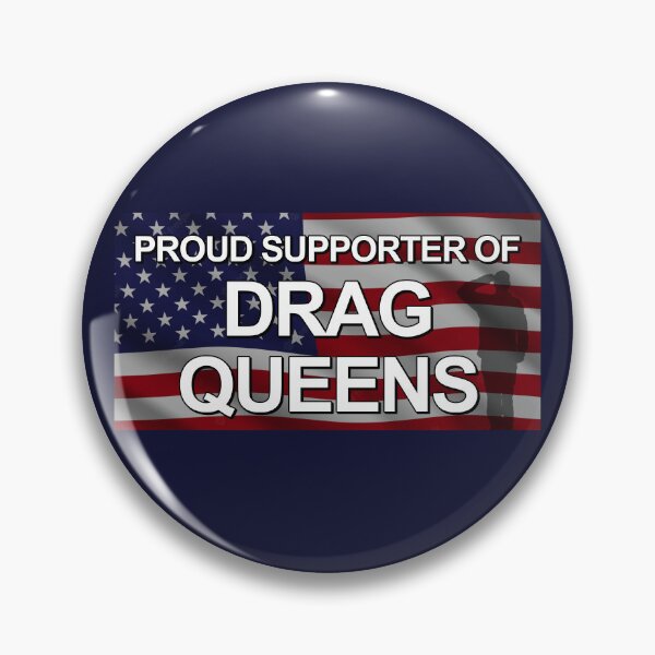 Item preview, Proud Supporter Of Drag Queens - Salute  designed and sold by Picket Club.