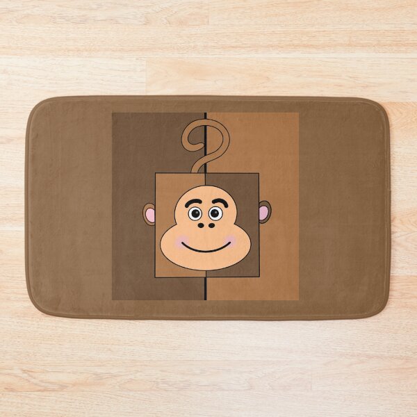 Item preview, Square Head Monkey designed and sold by MarjorieHoweArt.