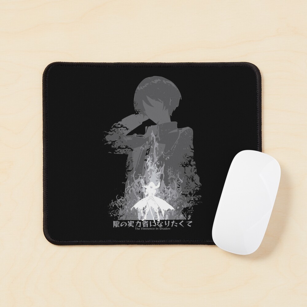 The Eminence in Shadow or Kage no Jitsuryokusha ni Naritakute anime  characters Cid Kagenou in Distressed Grunge Style Mouse Pad for Sale by  Animangapoi