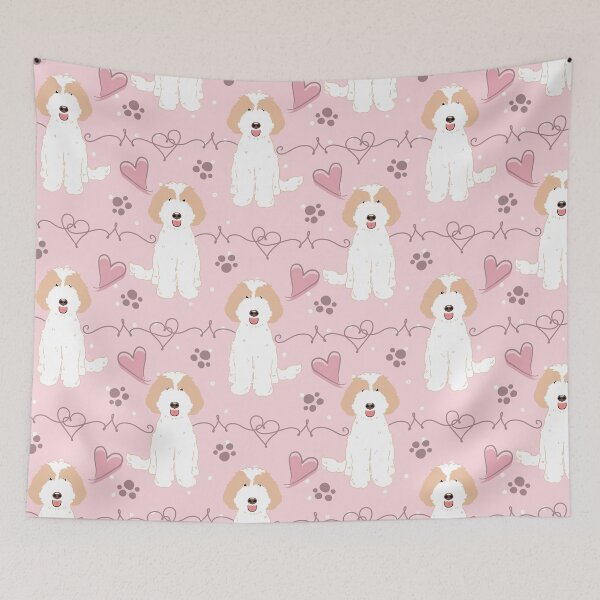 Item preview,  LOVE Labradoodle - Cream White designed and sold by Lulupainting.