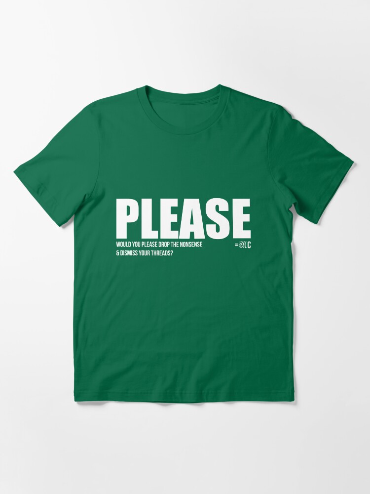 Alternate view of PLEASE tee + hoodie Essential T-Shirt