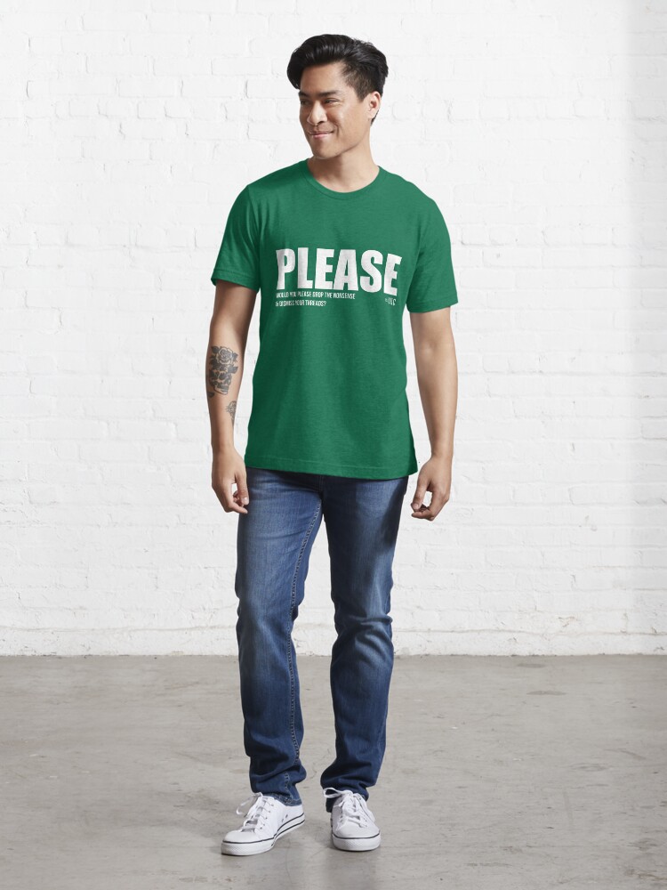 Alternate view of PLEASE tee + hoodie Essential T-Shirt