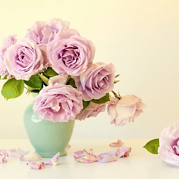 Artwork thumbnail, Pastel Roses by Colleen Farrell