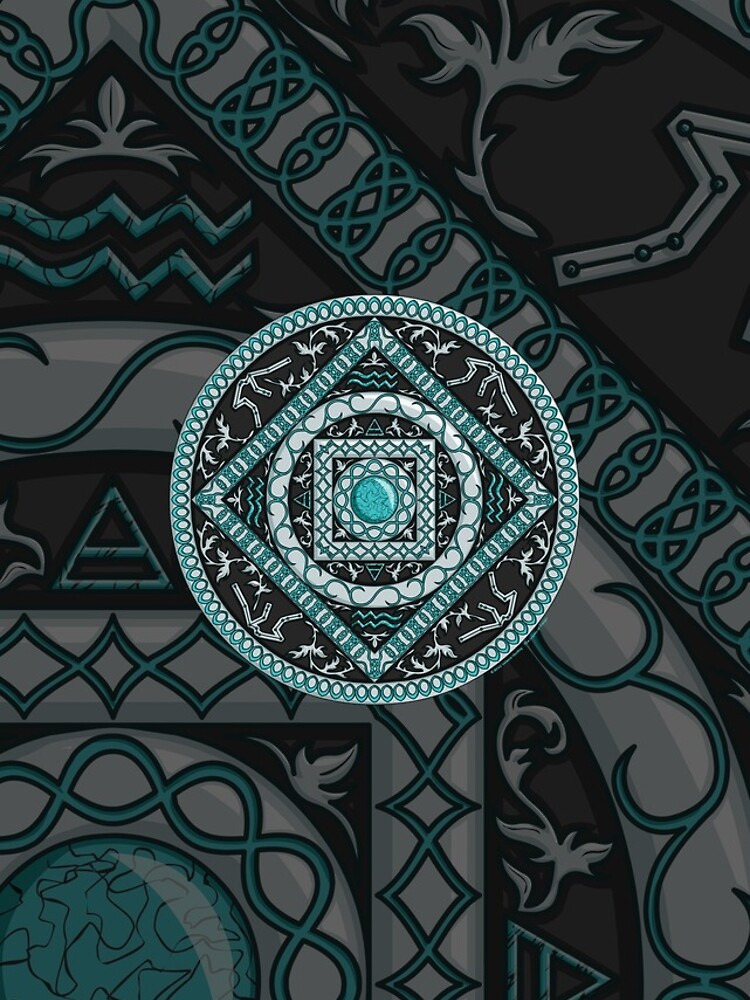 Aquarius Mandala by ValerieDesigns