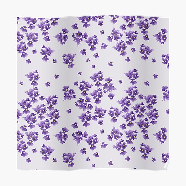 African Violets Poster