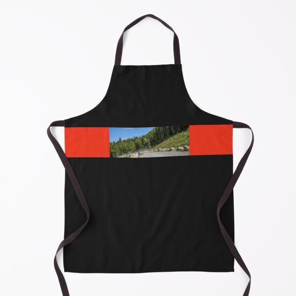 Item preview, Orange wheeler on rock lined trail on dog dish designed and sold by Katherine Rose.