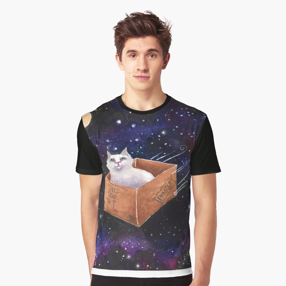 cosmic cat t shirt