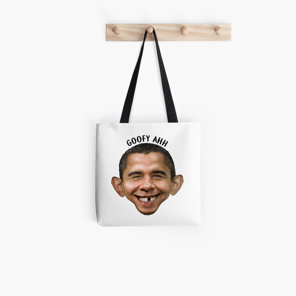 Goofy Ahh, Obamus Trinomus Tote Bag for Sale by FakihShop