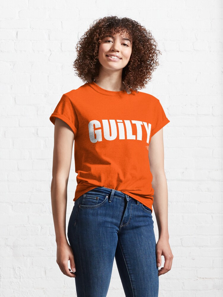 Alternate view of GUILTY tee + hoodie Classic T-Shirt