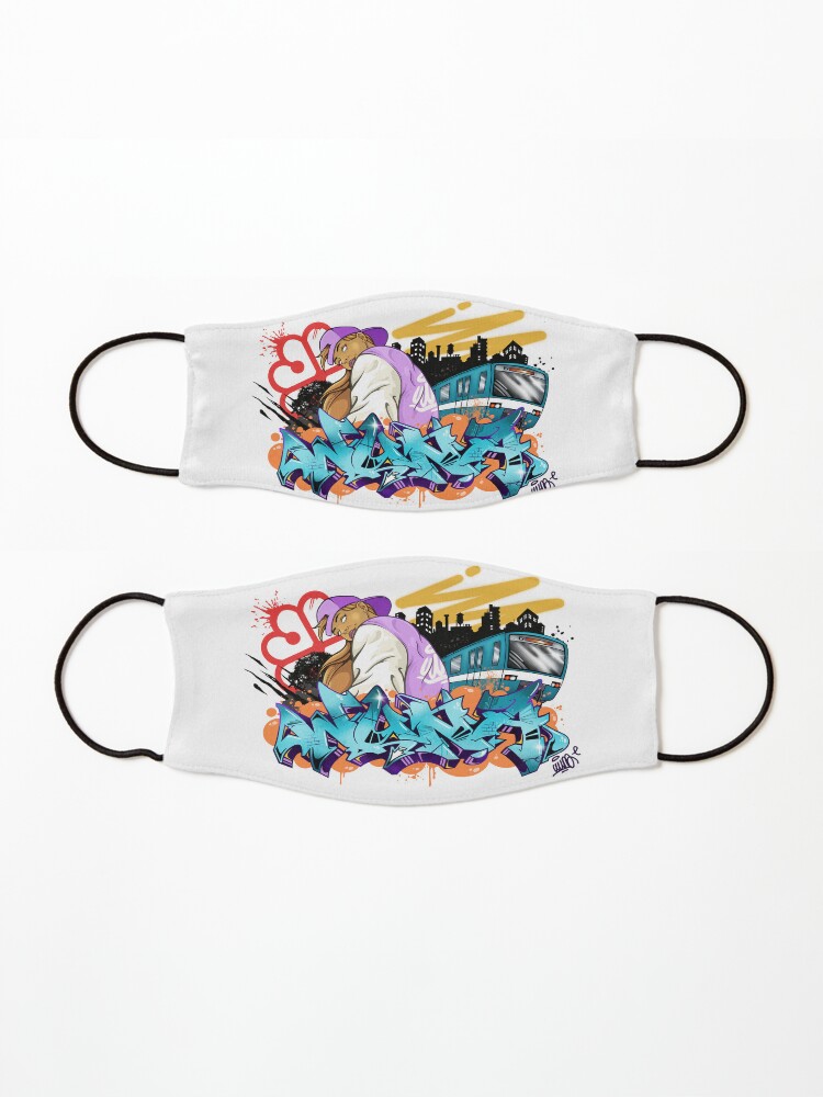 Alternate view of Graffiti Mask