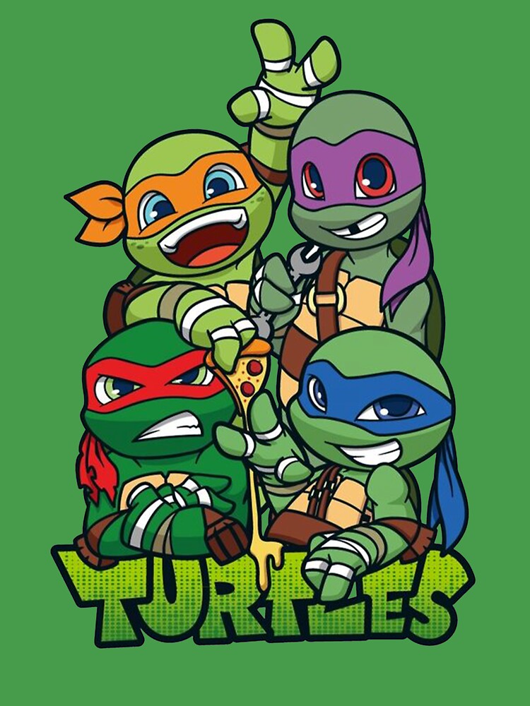Ninja Turtles Art TMNT Kids T-Shirt for Sale by GambleUS