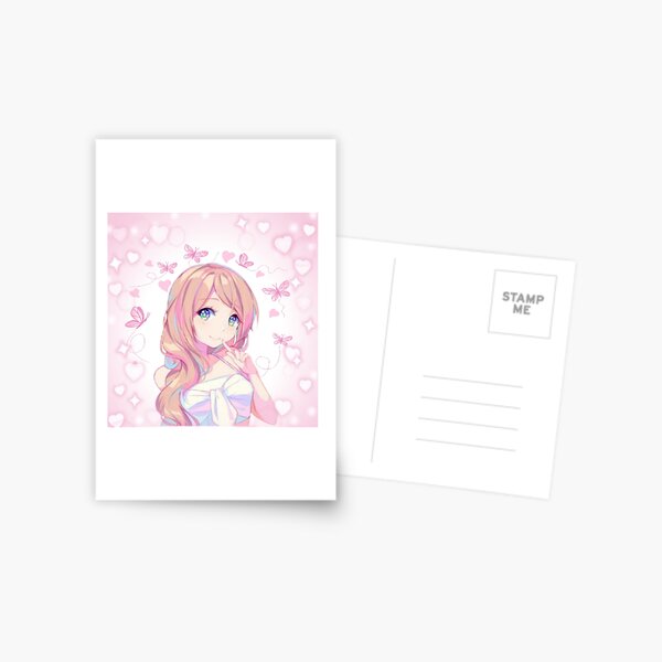 Anime Girl Girl Anime Girl Sticker Girl Sticker Pink Hair Manga