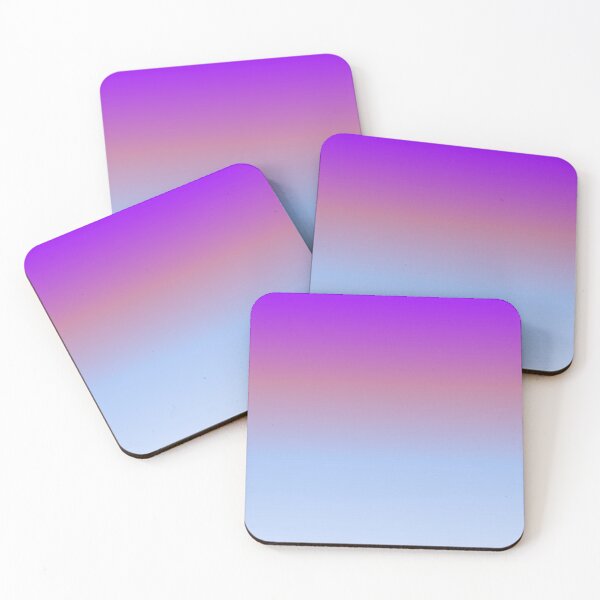 Item preview, Gradient ombre bright purple pink light blue colors designed and sold by Designs24U.