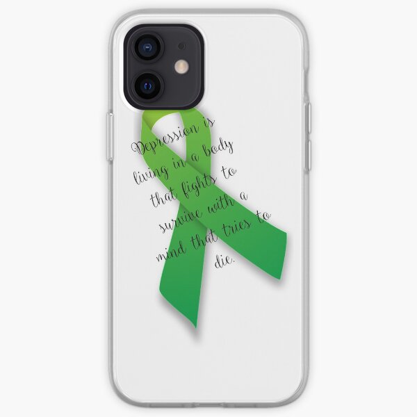 Depression Awareness iPhone Soft Case
