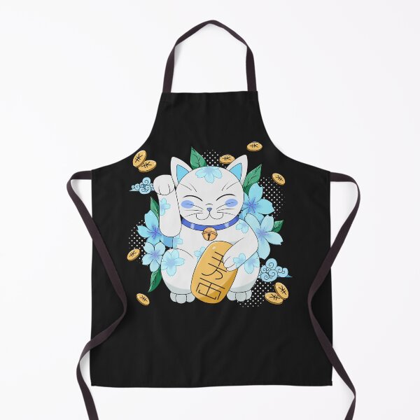 Item preview, Maneki neko with cerezo flower japanese  designed and sold by Natsukittyart.